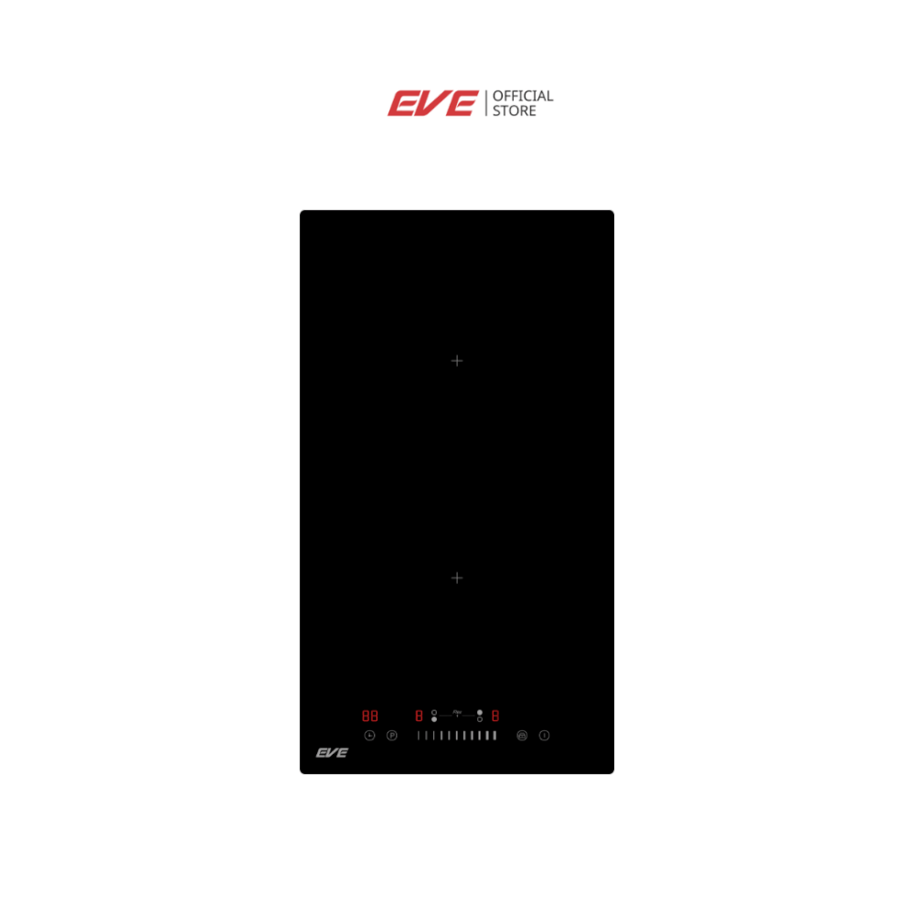 เตาฝังอินดักชั่น เตาแม่เหล็กไฟฟ้า 2 หัว EVE รุ่น HB30-1FZ361/SC ขนาด 30 ซม. สีดำ_7